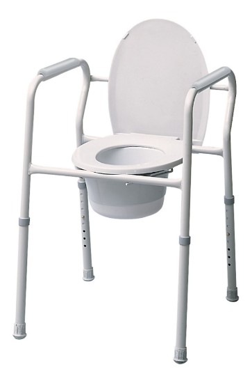 Silver Collection 3-in-1 Steel Commode