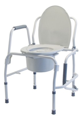 Picture of Silver Collection 3-in-1 Steel Drop Arm Commode