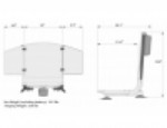 Product Dimensions - Splash™ Bath Lift