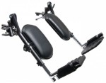 Elevating Legrest with Composite Footplate