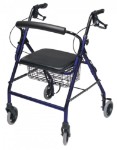 Walkabout Wide Four-Wheel Rollator
