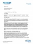 PDAC Letter - 66501679 - CODING VERIFICATION - Heavy Duty Articulating Legrest 90763432