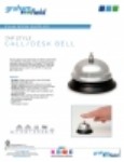 Product Sheet - Tap Style Call Bell