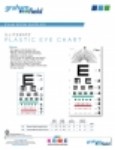 Product Sheet - Illiterate Tumbling E Eye Chart