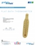 Product Sheet - Flat Bath Thermometer