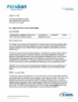 HCPCS Letter of Approval - Composite Overbed Table, Non-Tilt