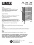 Manual - PVC Linen Cart With Cover