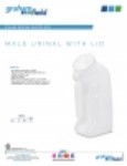 Product Sheet - Male Urinal with Lid