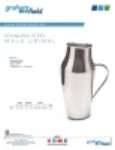 Product Sheet - Stainless Steel Male Urinal