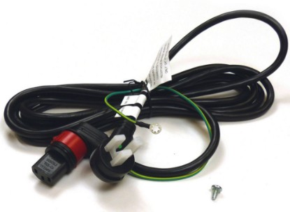 Picture of 3-Prong Right-Angle Plug Hospital Grade Grounded