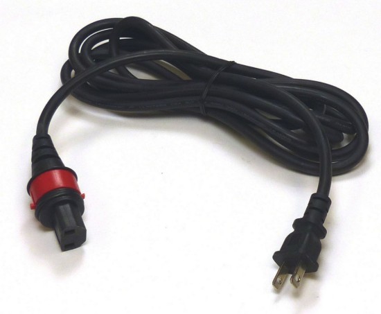 2-Prong Straight Plug (non-grounded)
