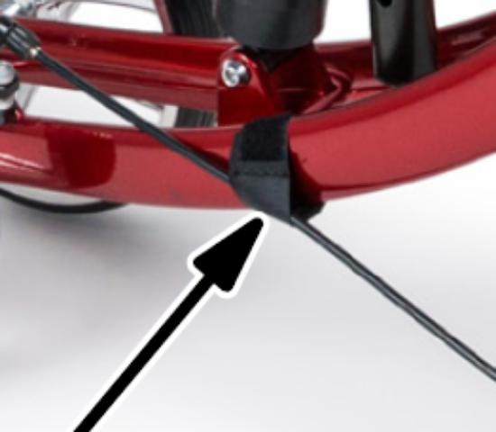 LX8000-BS | Brake Cable Strap LX8000
