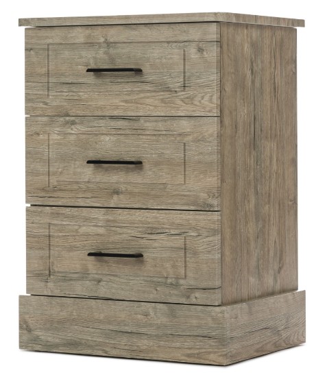 3 Drawer Bedside