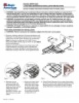 Installation Instructions 4 in Foot Deck Extension Kit