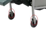 WY170011 | Caster Yoke, Fixed Front, NO WHEEL