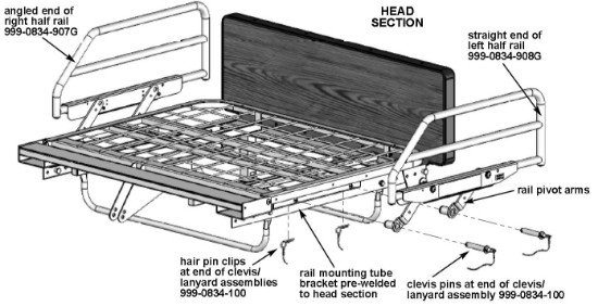 Head Half Rails for ABL-B700