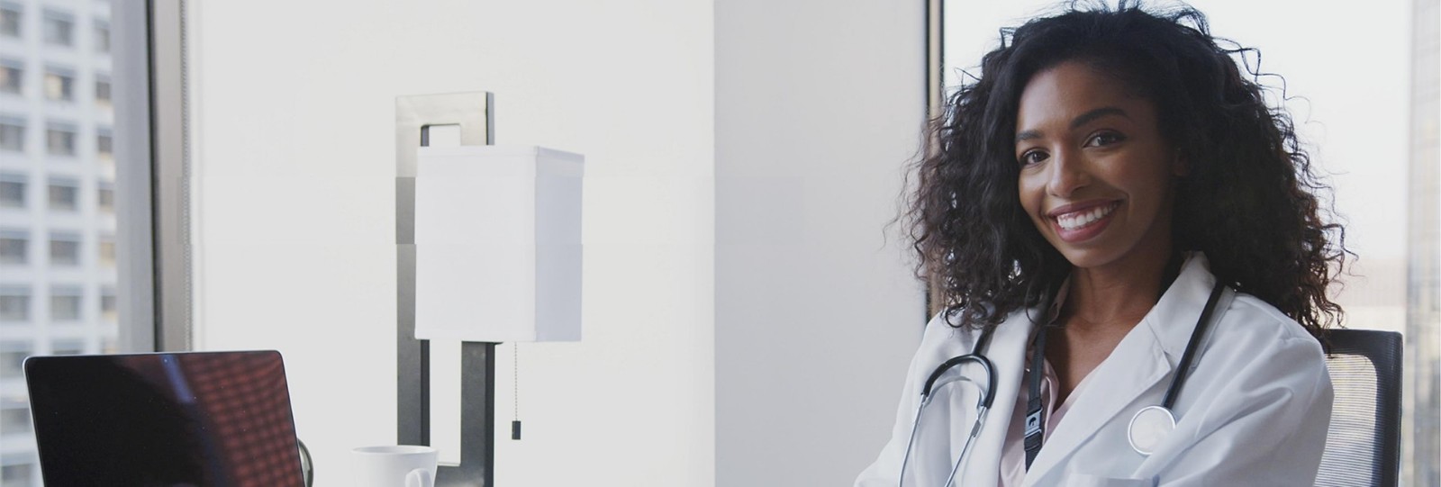 Young female medical professional