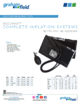 Product Sheet - Complete Inflation Systems With PVC Bladders