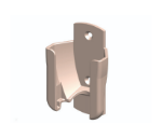 Board-Mounted Hand Control Pendant Holster