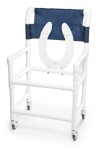PVC Shower Commode Chair