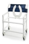 PVC Shower Commode Chair
