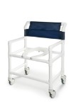 PVC Shower Commode Chair