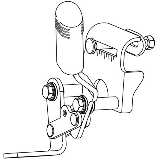 90762927 | Wheel lock, push to lock, pair