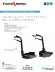 Product Sheet - Footrest with Aluminum Footplate