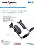Product Sheet - Elevating Legrest with Composite Footplate