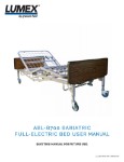 User Manual - ABL-B700 Bariatric Bed