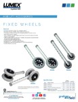 Product Sheet - Fixed Wheels