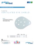Product Sheet - Plastic Ventilated Eye Shield
