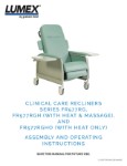 Assembly and Operating Instructions - Clinical Care Recliner
