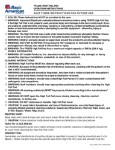 Operation Instructions - High Fall Pad