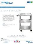 Product Sheet - Light Duty Cart