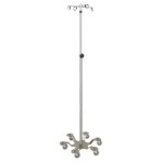Stainless Steel Six-Leg I.V. Stand