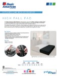 Product Sheet - High Fall Pad