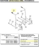 90763005A | Handgrip Sideframe-10EA/PK