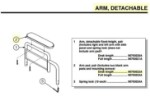 90763022A | Desk Length Arm pad, pair