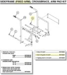 90763004 | Seat rail guide (4 each)