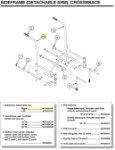 90763511B | Sideframe, detachable arm Right