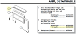 90763023B | Full Length Arm pad, pair