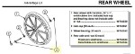 90763554 | Rear axle and nut (10 each)