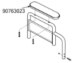 90763023 | Arm Pad, Full Length, Pair