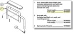 90763021 | Arm, Full length, pair