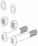 PT3000-BAHW | Back Assembly Hardware