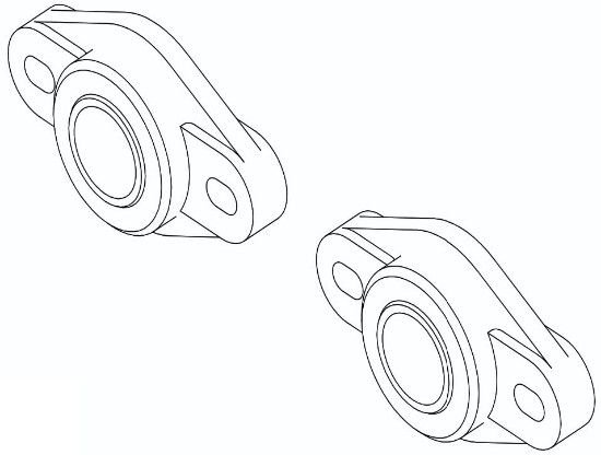 PT3000-B2BF | Bolt Flange Bearing