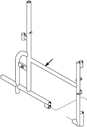 Picture of 90835202J | Sideframe, Left 14 1/2" & 17 1/2"
