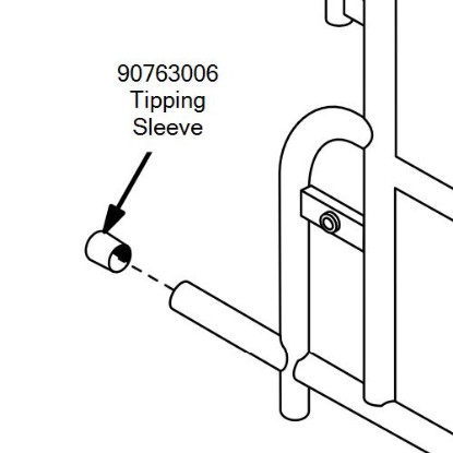 Picture of 90763006 | Tipping sleeve  -10 PK