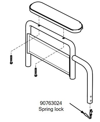 Picture of 90763024 | Spring lock (10 each)